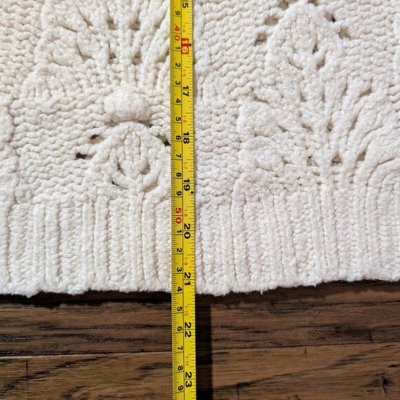 aerie knit sweater cream size small - Picture 7 of 16